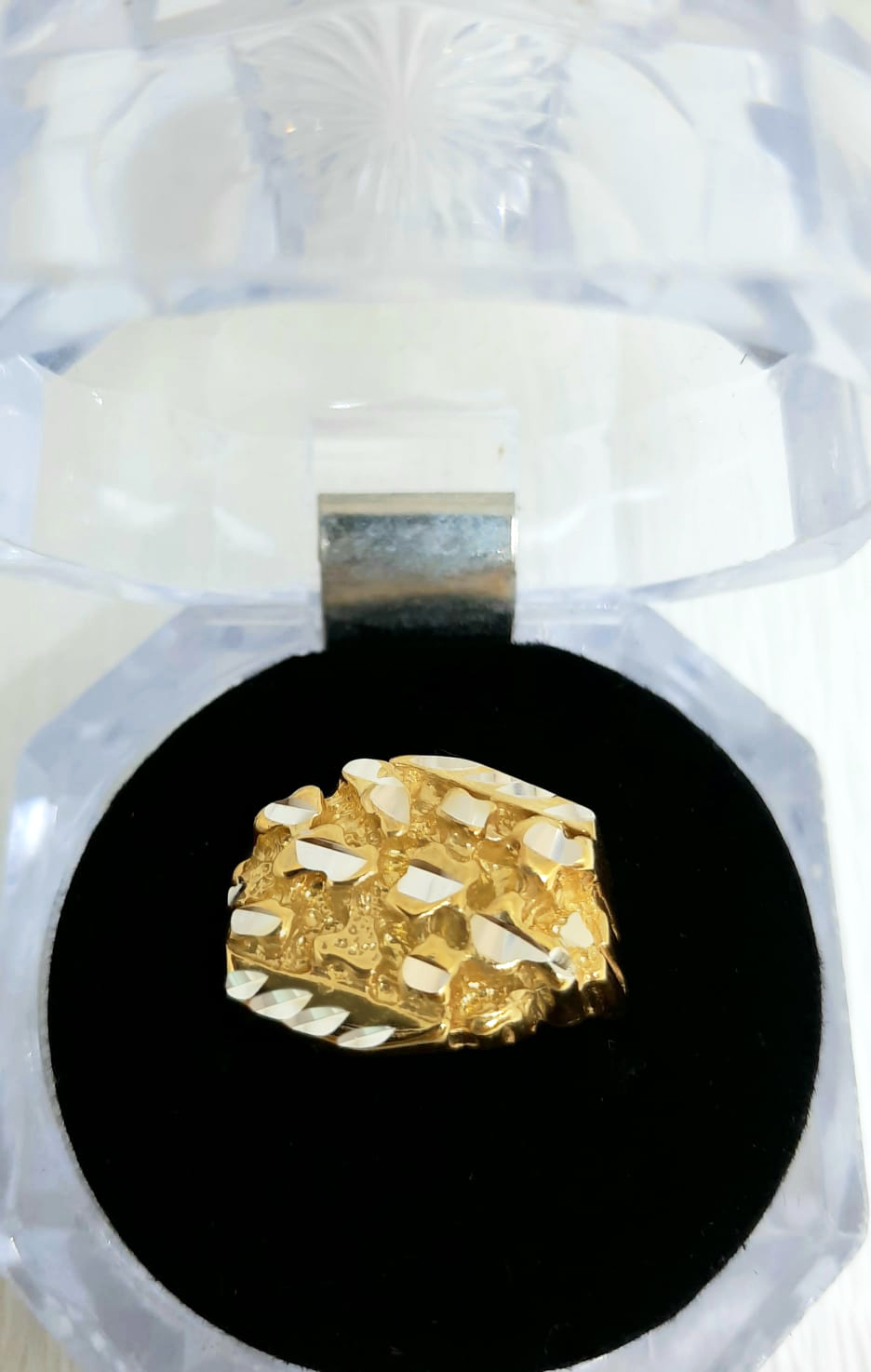 Gold Gent Ring